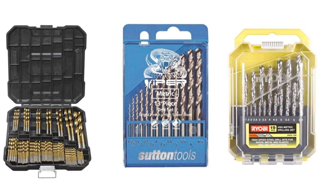 Standard twist drill bit indexes